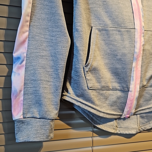 As new - 9-10 yrs NO LIMITS slogan tracksuit jogging jacket, full zip, pockets - Picture 4 of 13